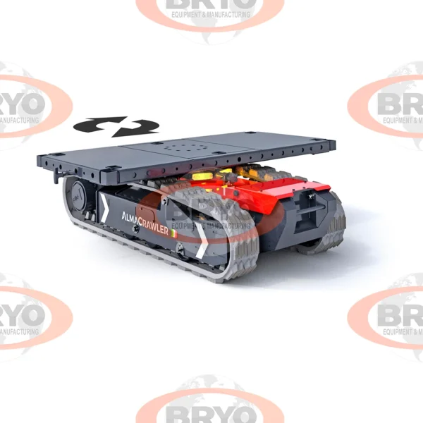 Transportador Sobre Orugas, Mesa Giratoria 3000 kg