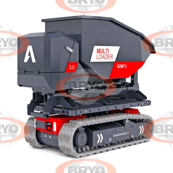 Transportador Sobre Orugas con Dumper 3000 kg