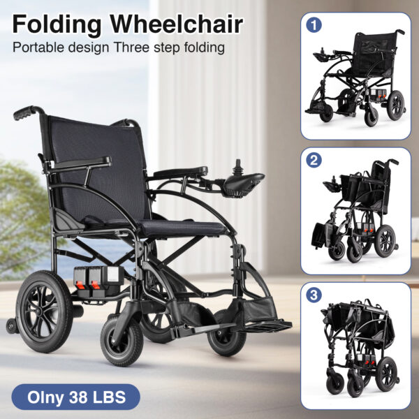 Silla de Ruedas Electrica Bateria Litio | Bryo