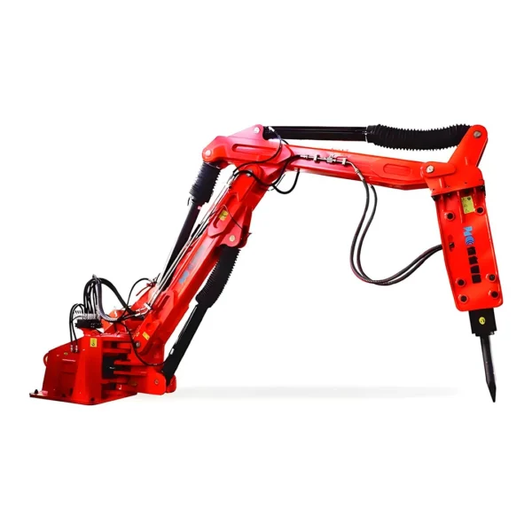 Robot Brazo Robotico Pluma Rompedora de Rocas