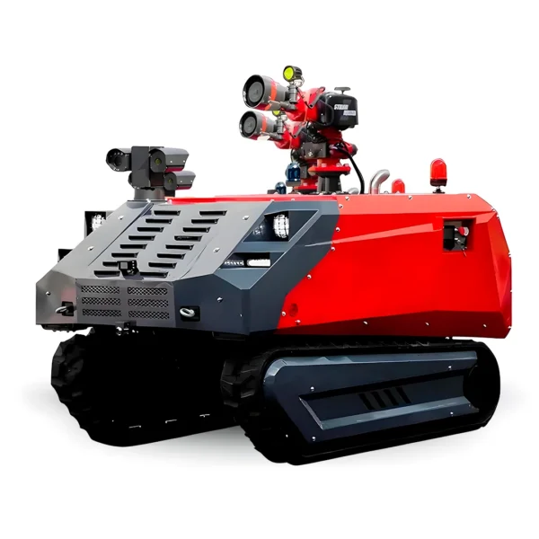 Robot autónomo para extinción de incendios en entornos industriales de alto riesgo | RXR-M200D-AHHC