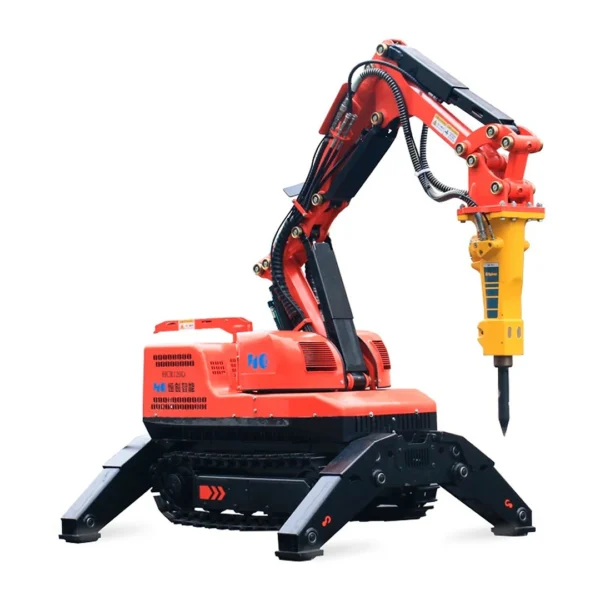 Robot Demolición Construcción con Control HCR-120D Bryo