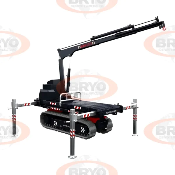Transportador Sobre Orugas con Kit Grua Multi Truck | Bryo