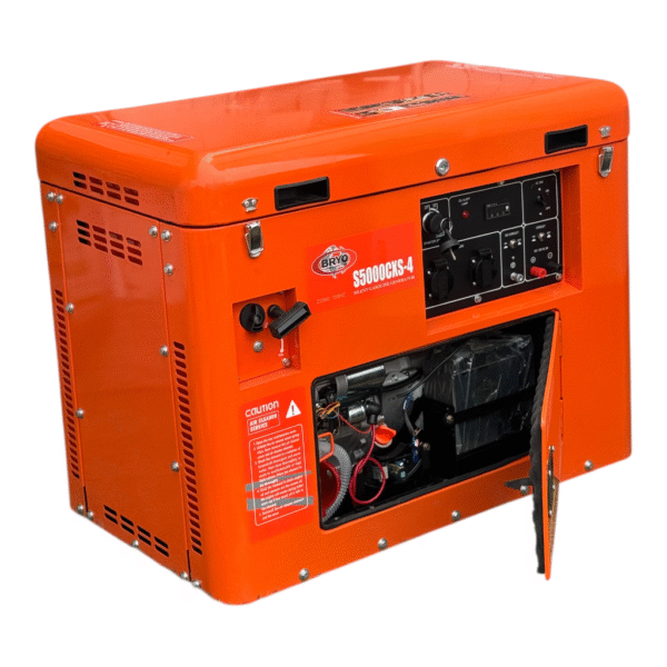 Generador 5KW Silencioso a Gasolina MOD S5000CXS-4 | Bryo Equipment