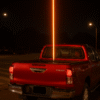 Camioneta con pertica