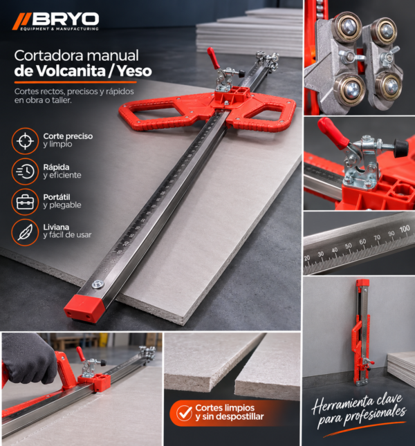 Cortadora manual de volcanita BRYO